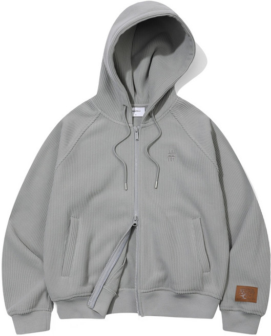 Beentrill 女款燈芯絨刷毛拉克蘭連帽拉鍊外套 BA254TR503