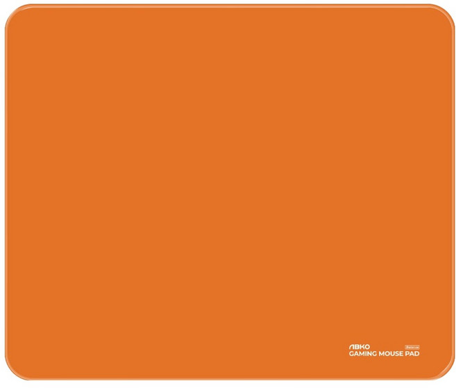 ABKO 文武 高彈性平衡型電競滑鼠墊, 1個, 橘色