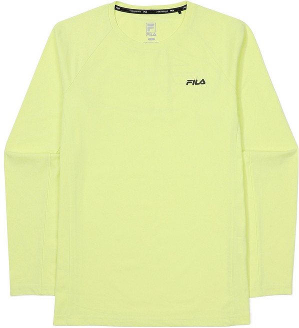 휠라 남성용 베이직 긴팔 티셔츠 FS2RLF3201M