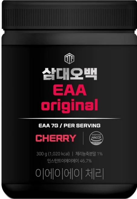 삼대오백 EAA 아미노산 체리맛, 300g, 1개 - 쿠팡