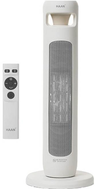 韓國 HAAN 遙控型氣氛燈石墨烯PTC暖風機, HA-25000FH, 白色