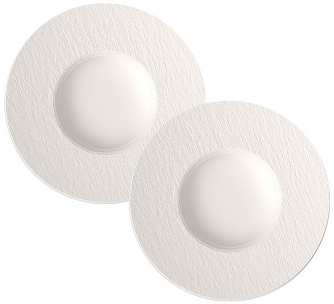 빌레로이앤보흐 매뉴팩처락 블랑 파스타 플레이트 28cm, 화이트, 2개