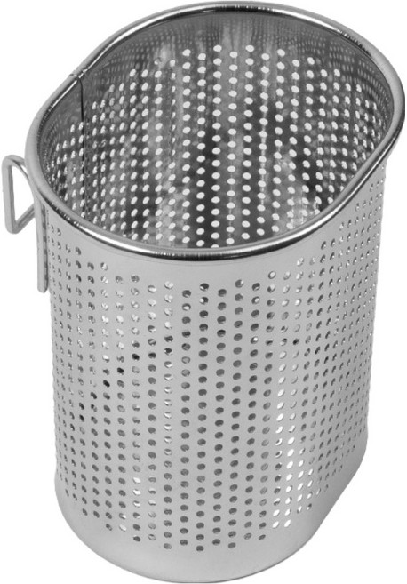 스토피아 연마제없는 타원수저통, 실버, 1개