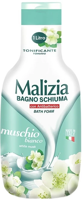 말리지아 배스폼 화이트 머스크 위드 안티박테리얼 바디워시 화이트 머스크향, 1개, 1L - 쿠팡