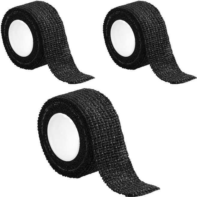 의자 테이블 다리 보호 무소음 미끄럼 방지테이프 블랙, 3개