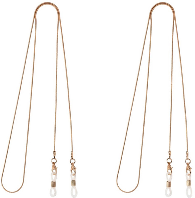 코히모 체인 안경줄 마스크 스트랩 5W0738 2p