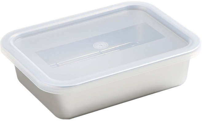 알텐바흐 스텐밧드 직사각, 스텐 용기 + 와이어망 + 뚜껑, 1개