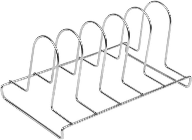 스토피아 연마제 없는 접시꽂이, 1개, 실버