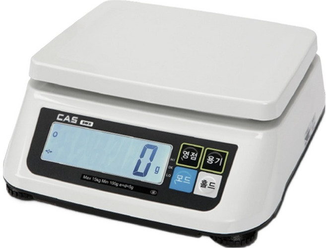 카스 디지털 전자저울 15kg, SWII-15CS, 1개