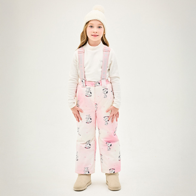 젤리스푼 피너츠 스누피 하트 블라썸 스키 팬츠