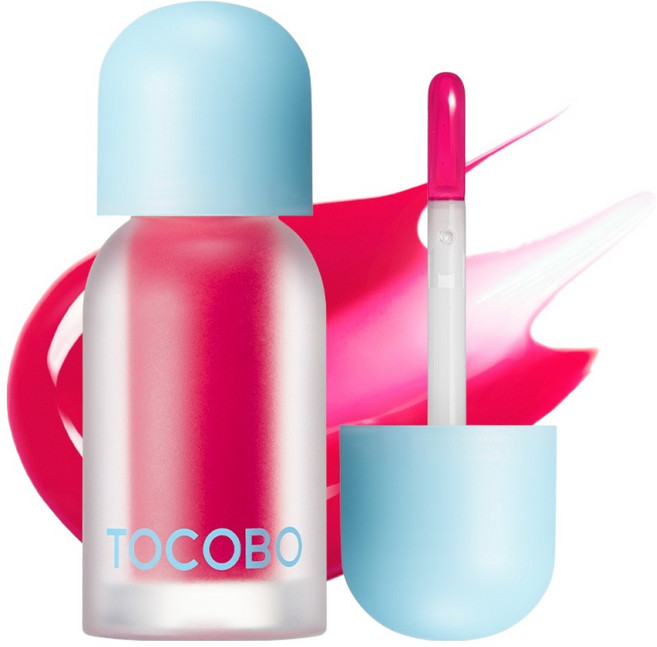 TOCOBO Juicy Berry豐盈唇油 4g, 12 櫻桃蘇打, 1個