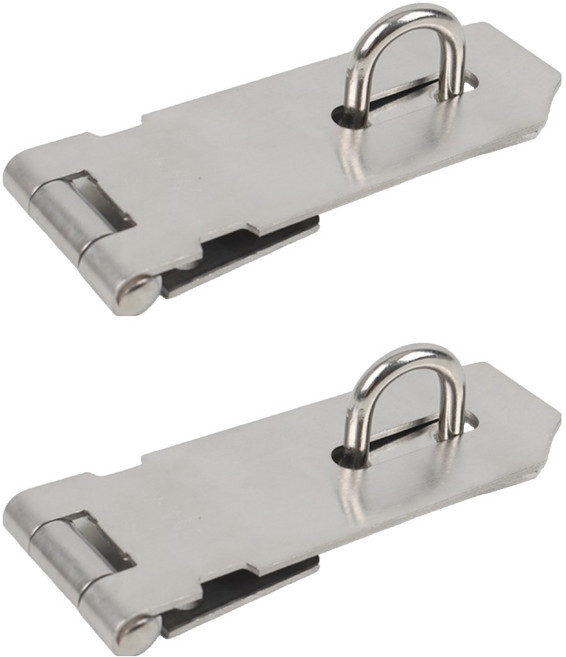 올고르 스테인리스 자물쇠 걸고리 중, 2개