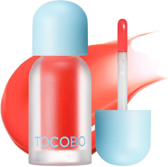 TOCOBO Juicy Berry豐盈唇油 4g, 15 珊瑚蘇打, 1個