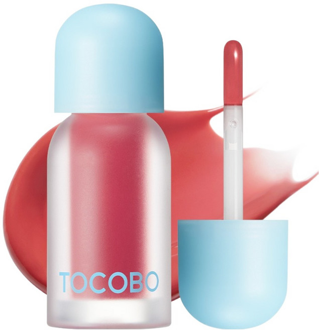TOCOBO Juicy Berry豐盈唇油 4g, 18 溫暖粉, 1個