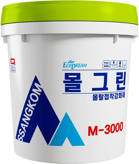 쌍곰 몰그린 몰탈 접착 강화제 18kg M-3000, 1개 - 쿠팡