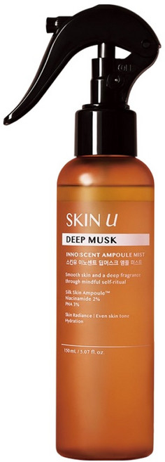 스킨유 이노센트 오일 앰플 바디 미스트 딥 머스크향, 150ml, 1개