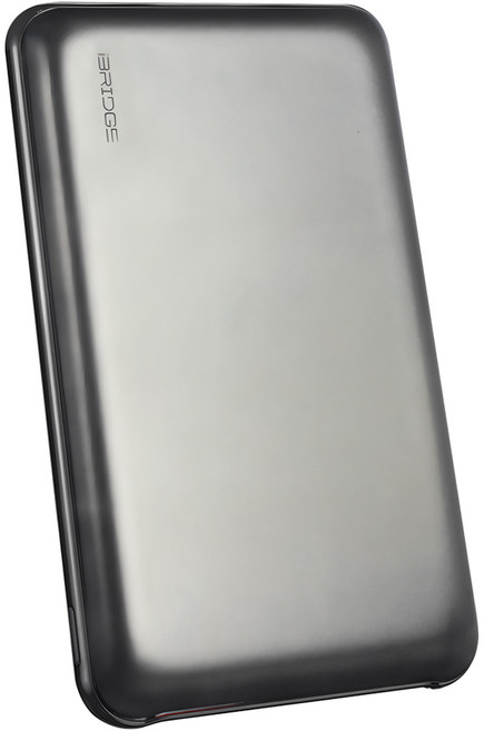 iBRIDGE 超輕薄帶線行動電源 10000mAh, IBM003, 石墨灰