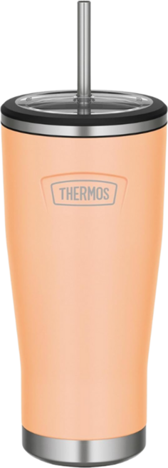 THERMOS 膳魔師 吸管保冷杯 ASTB-710 MEL, 1個, 蜜桃奶霜, 710ml
