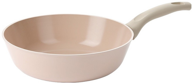 NEOFLAM Rosey系列 陶瓷塗層炒鍋 不挑爐具, 1個, 28cm