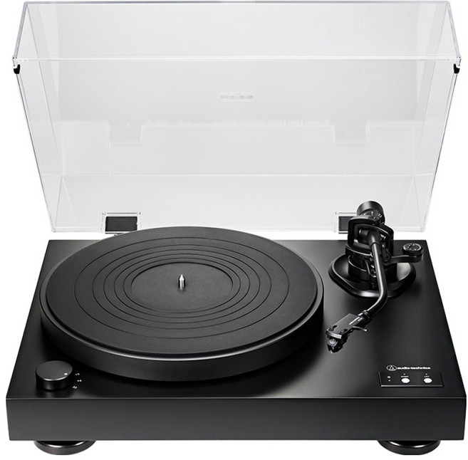audio-technica 鐵三角 半自動直驅式黑膠唱盤, AT-LP8X, 黑色