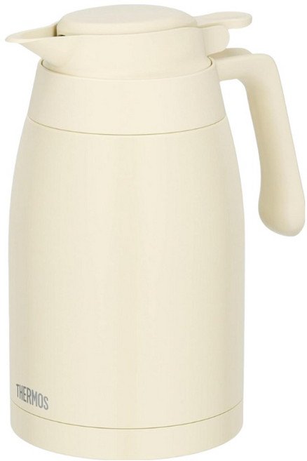 THERMOS 膳魔師 保溫壺 TTG-1500 IV, 象牙色, 1.5L, 1個