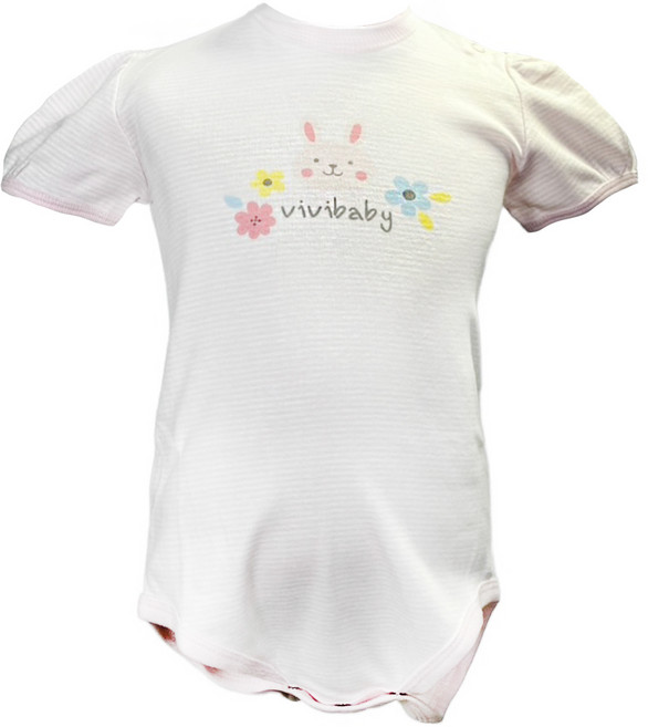 vivibaby 荳荳兔短袖包屁衣 BC64519P
