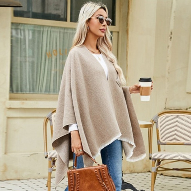 디멜디 여성용 얇은 롱 숄 망토