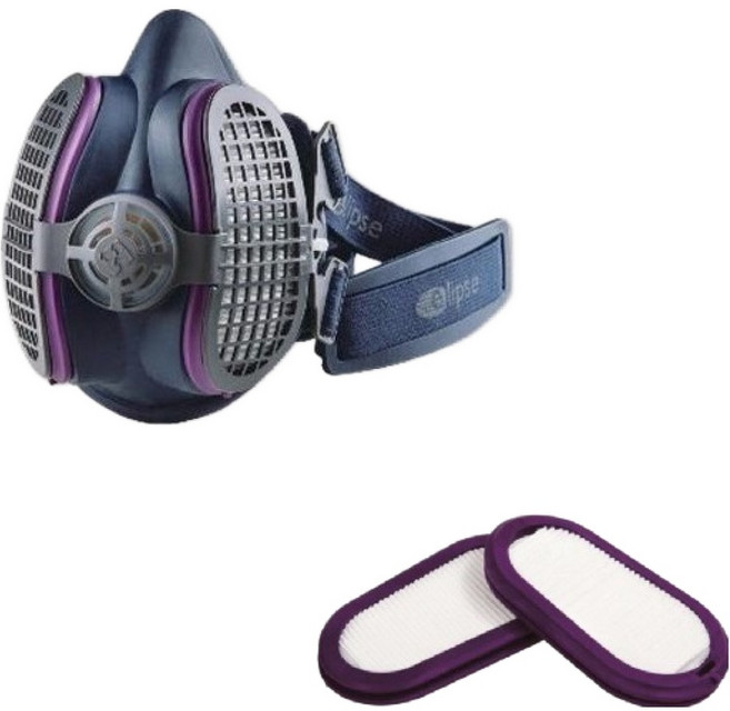 일립스 원예용 등 다용도 분진마스크 + 필터 세트, 1세트