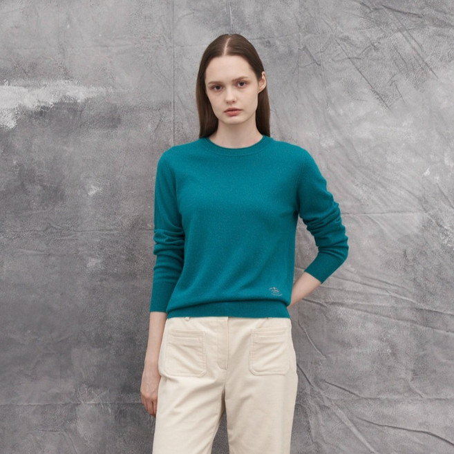 올리비아로렌 여성용 캐시미어 라운드 풀오버 VOBBL5W9331