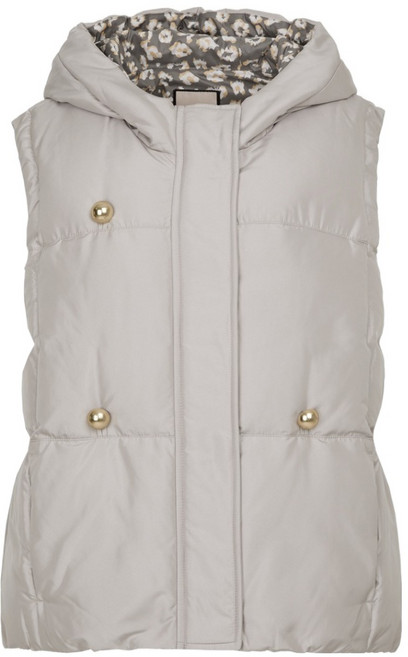 Olivia Lauren 女款鈕扣亮點羽絨背心 VVCKD5W141