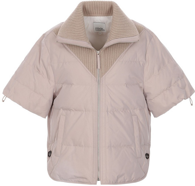 Olivia Lauren 女款高領針織羽絨背心 VOCKD5W131