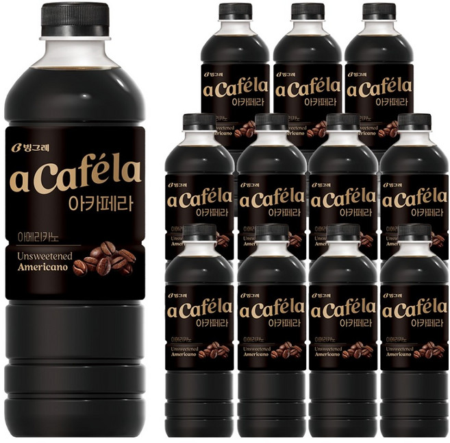아카페라 아메리카노, 1L, 12개