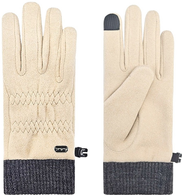 피에르가르뎅 여성용 셔링 장갑 양손착용 세트