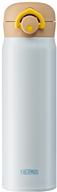 THERMOS 膳魔師 第3季 My Design 單鍵彈蓋保溫瓶 JNR-502K, 藍色(瓶身), 隨機出貨(設計貼紙), 500ml, 1個