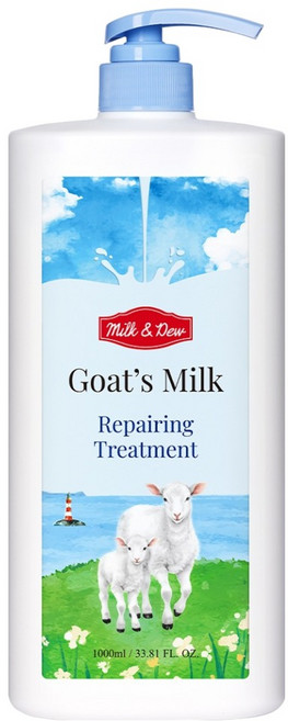 밀크앤듀 산양유 리페어링 트리트먼트, 1개, 1L