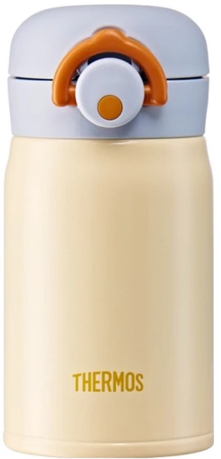 써모스 마이 디자인 보틀 원터치 타입 시즌3 JNR-252K, 옐로, 250ml, 1개 - 쿠팡