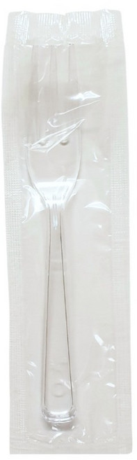 생활을그리다 디저트 샐러드 포크 은은한 투명, 1개입, 100개