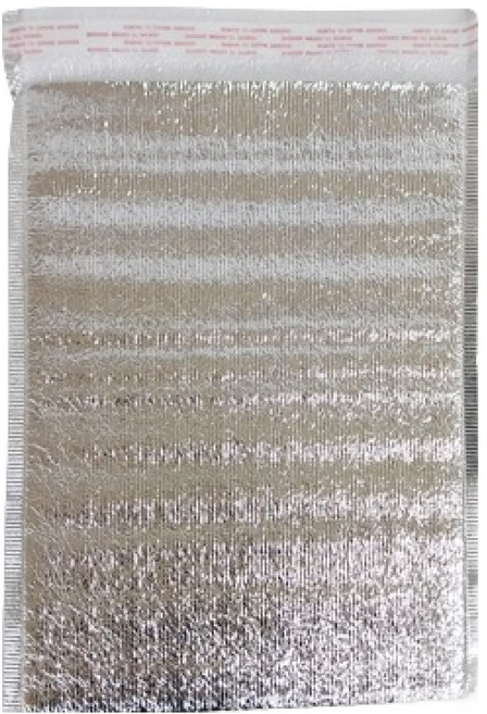 은박 보온 보냉 봉투 대형(400 x 500 mm), 은색, 10개