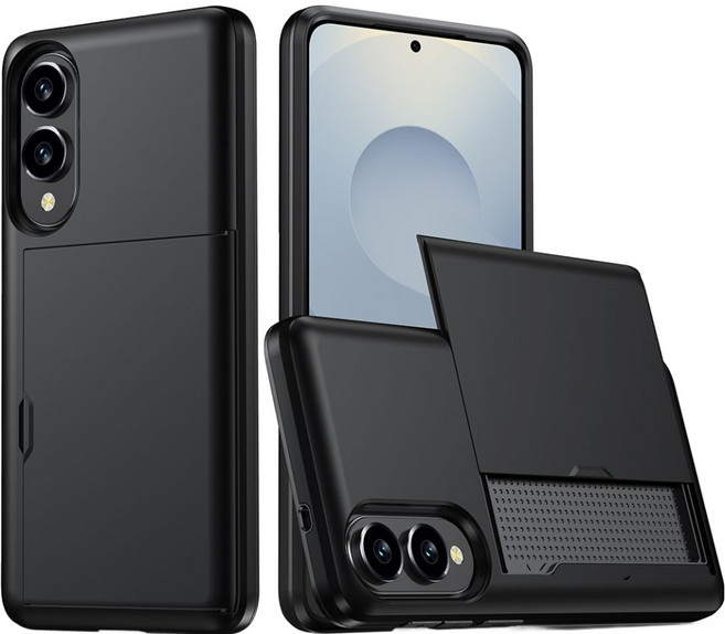 르메이어 러버 슬라이드 카드 수납 휴대폰 케이스