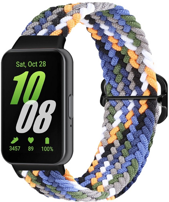 워치스탠다드 브레이드 버클형 스트랩, 인디고 믹스, 1개