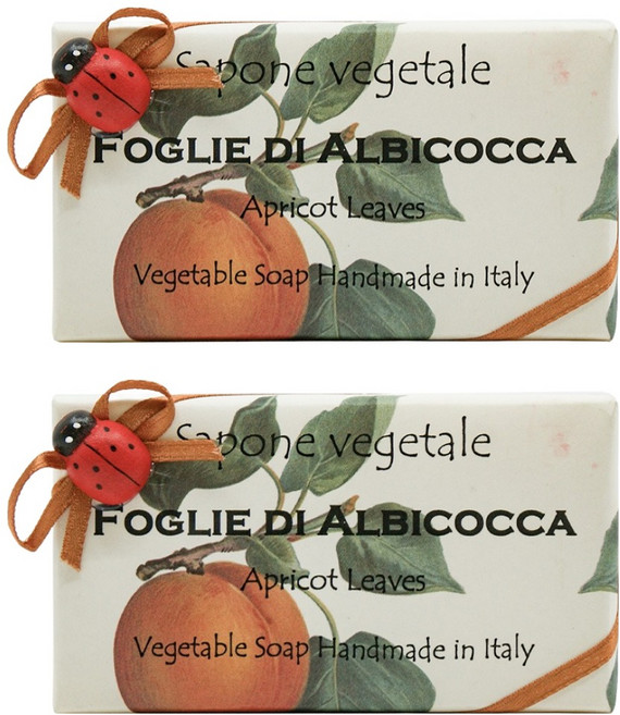 알카미아비누 무당벌레 향수 비누 포그리 디 알비코카, 200g, 2개