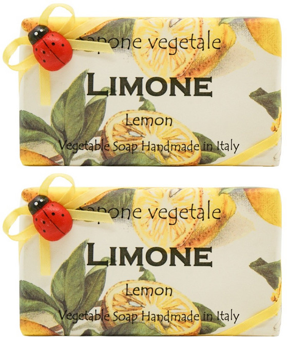 알키미아 무당벌레비누 레몬, 200g, 2개