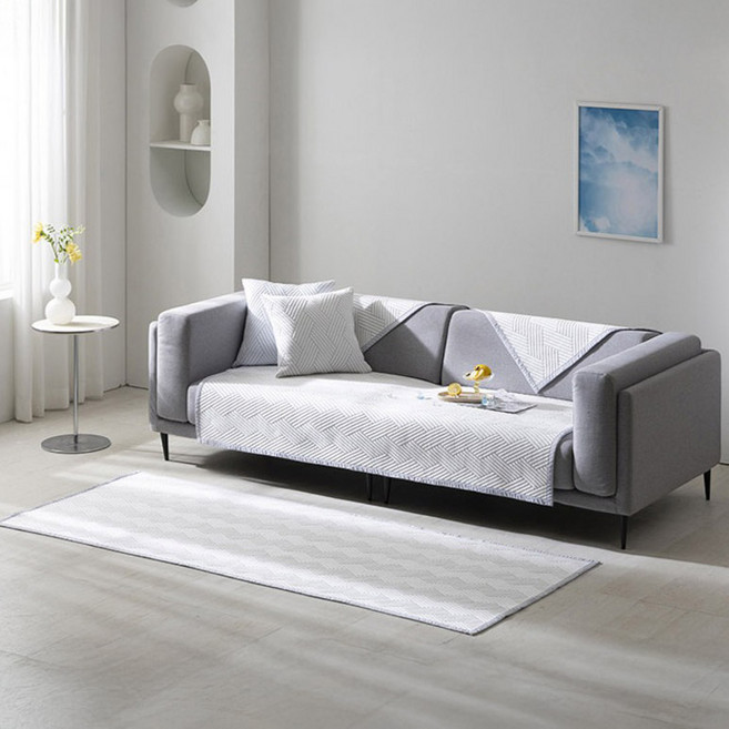 한빛카페트 아이스쿨 냉감 소파패드 와이드형