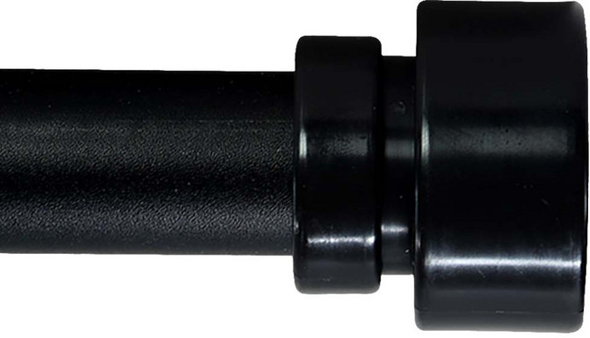 썬데코 25mm 커튼봉 모던 + 조절브라켓 세트, 블랙(모던)