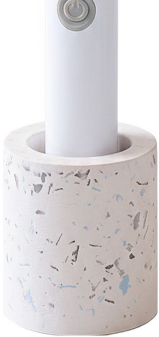 한봄누리 규조토 테라조 칫솔꽂이, 블루, 1개