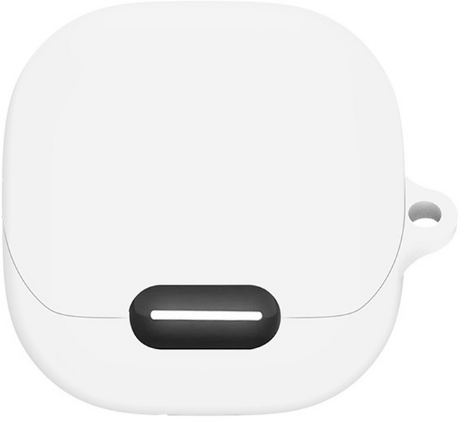 디노 앤커 SoundCore Liberty 4 NC 부착 실리콘 케이스 6.8 x 6.4 x 3.4 cm, 화이트, 1개