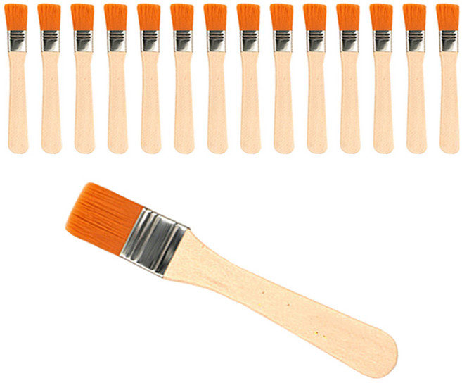 덕플라이 백붓 목공 인테리어 DIY 칠작업용 페인트붓, 15개