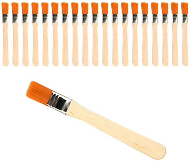 덕플라이 백붓 목공 인테리어 DIY 칠작업용 페인트붓, 20개