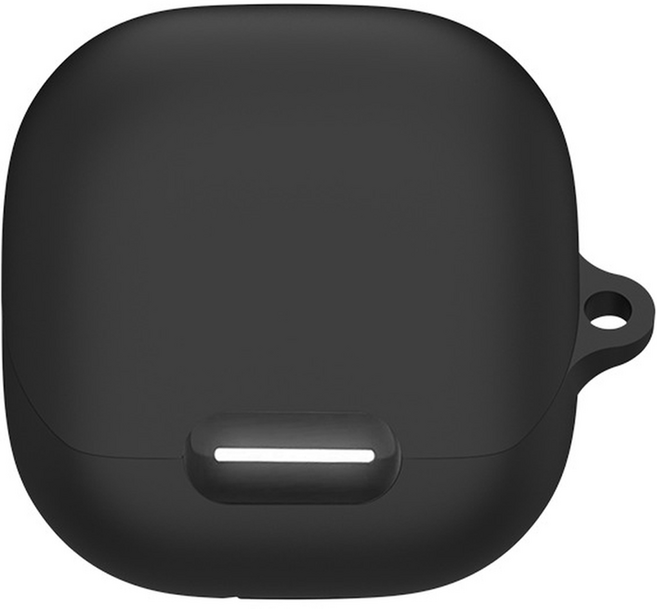 디노 앤커 SoundCore Liberty 4 NC 부착 실리콘 케이스 6.8 x 6.4 x 3.4 cm, 블랙, 1개