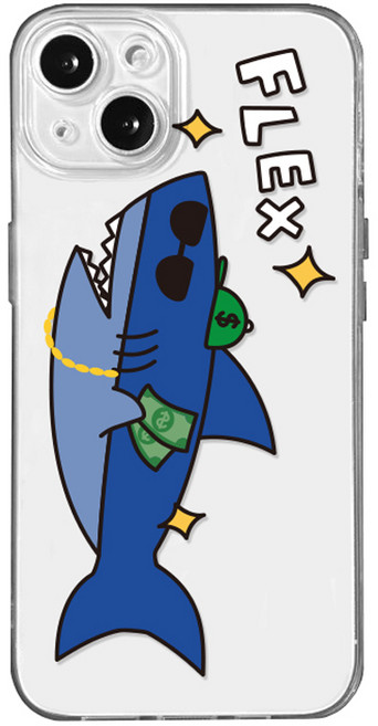 핫티몰 플렉스 상어 휴대폰 케이스 MOA0993